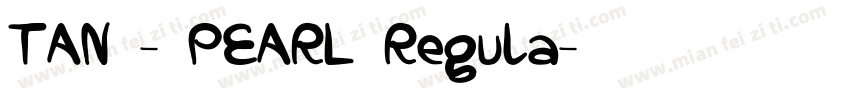 TAN - PEARL Regula字体转换